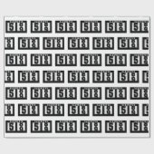 59. Geburtstag Geschenkpapier (Flach)