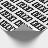59. Geburtstag Geschenkpapier (Ecke)