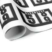 59. Geburtstag Geschenkpapier (Rolleneckpunkt)