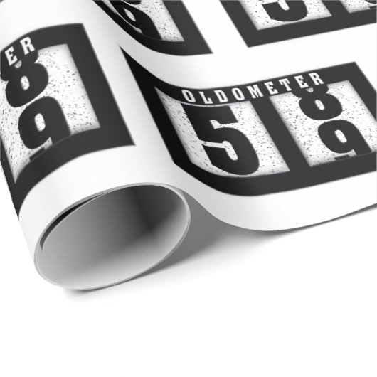 59. Geburtstag Geschenkpapier (Rolleneckpunkt)