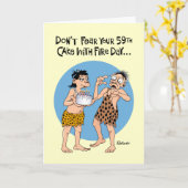 59. Geburtstag Gruß Karte (Gelbe Blume)