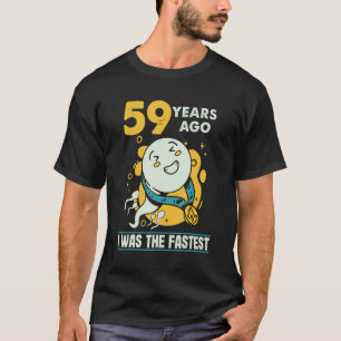59. Geburtstag Männer Spaß vor 59 Jahren war ich d T-Shirt