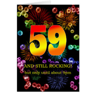 59. Geburtstag noch rocken