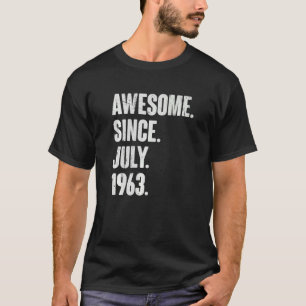 59. Geburtstag Phantastisch seit Juli 1966 T-Shirt