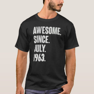 59. Geburtstag Phantastisch seit Juli 1966 T-Shirt