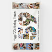 59. Geburtstagsfeier Nummer 59 Fotocollage Banner (Vertikal)