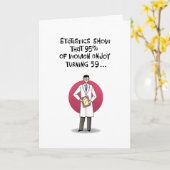 59. Geburtstagskarte für Frauen Karte (Gelbe Blume)