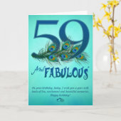 59. Geburtstagskarten Karte (Gelbe Blume)