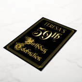 59. Geburtstagsparty - Extravagantes Drehbuch & In Folieneinladung (Gedreht)