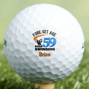59. Geschenk für ihn - Weiter schwingen Lustiges i Golfball