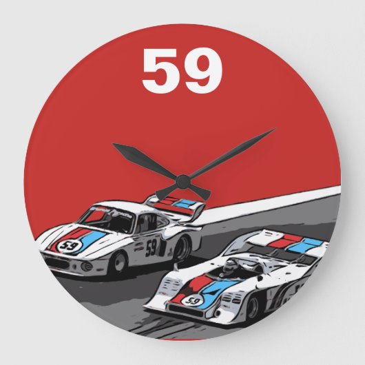 59 GROßE WANDUHR (Vorderseite)