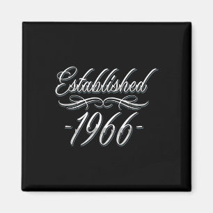 59 Jahre alt Tattoo Lover 1966 59. Geburtstag Magnet