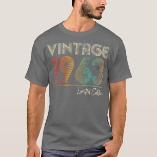 59 Jahre alte Vintage 1963 59. Geburtstagsgeschenk T-Shirt