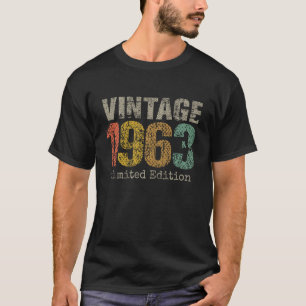 59 Jahre Vintag 1963 59. Geburtstag T-Shirt
