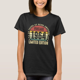 59 Jahre Vintag 1964 59. Geburtstag T-Shirt