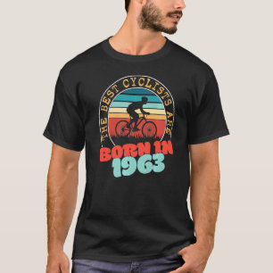 59-jähriger Radfahrer Geboren im Jahr 1963 59. Geb T-Shirt