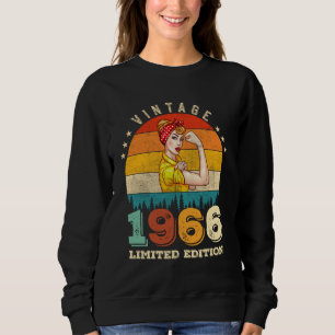 59-jähriger Tag 1966 Vintag 59. Geburtstagsfrauen Sweatshirt