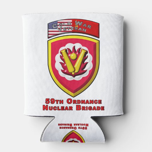 59. Ordnance Brigade "Kalter Krieg Nuklear Deterre Dosenkühler (Rückseite)