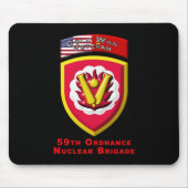 59. Ordnance Brigade "Kalter Krieg Nuklear Deterre Mousepad (Vorne)