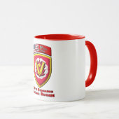 59. Ordnance Brigade "Kalter Krieg Nuklear Deterre Tasse (VorderseiteRechts)