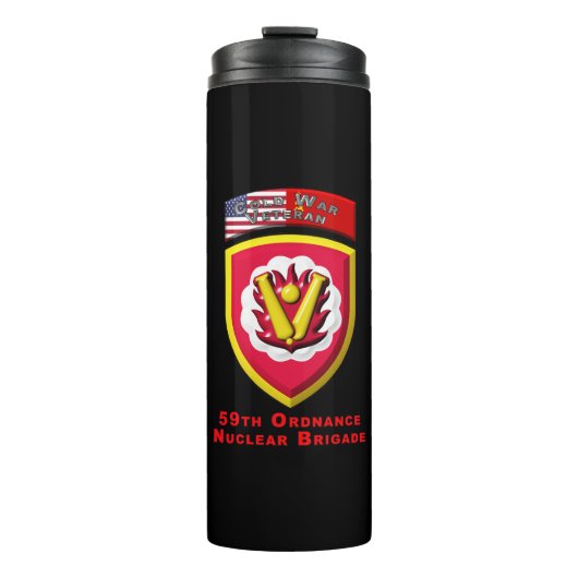 59. Ordnance Brigade "Kalter Krieg Nuklear Deterre Thermosbecher (Vorderseite)