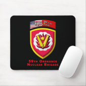 59. Ordnance Brigade „Kalter Krieg Nukleare Abschr Mousepad (Mit Mouse)