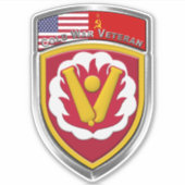 59. Ordnance Brigade Kalter Krieg Veteran Aufkleber (Vorderseite)