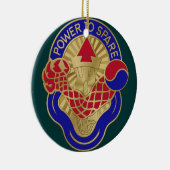 59. Ordnance Brigade Keramik Ornament (Rechts)
