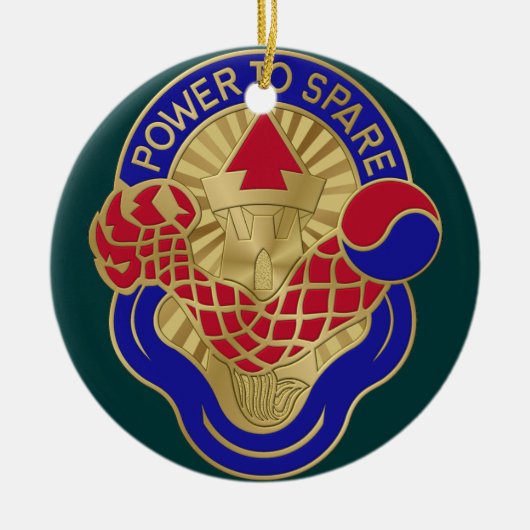 59. Ordnance Brigade Keramik Ornament (Vorne)