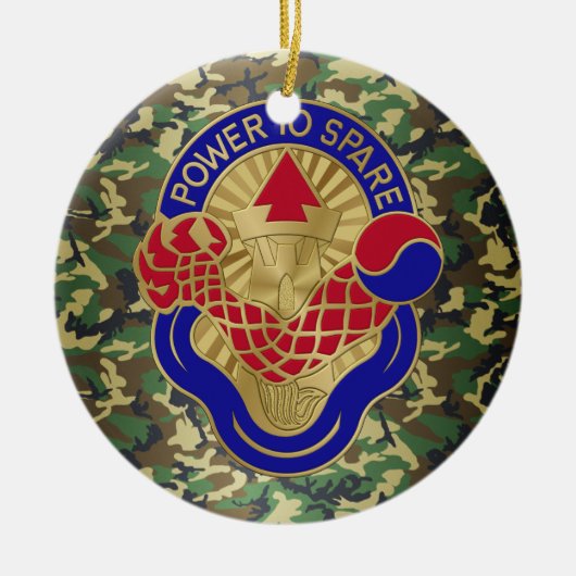 59. Ordnance Brigade Keramik Ornament (Vorne)