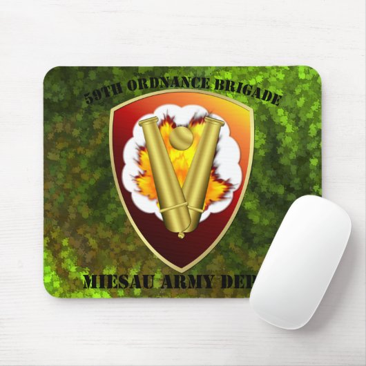 59. Ordnance Brigade Patch Mousepad (Mit Mouse)