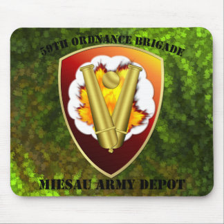 59. Ordnance Brigade Patch Mousepad
