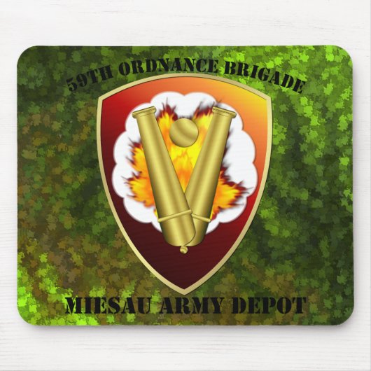 59. Ordnance Brigade Patch Mousepad (Vorne)