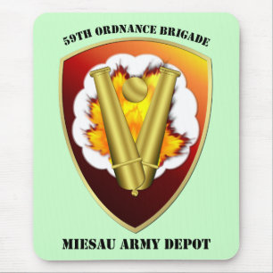 59. Ordnance Brigade Patch Mousepad