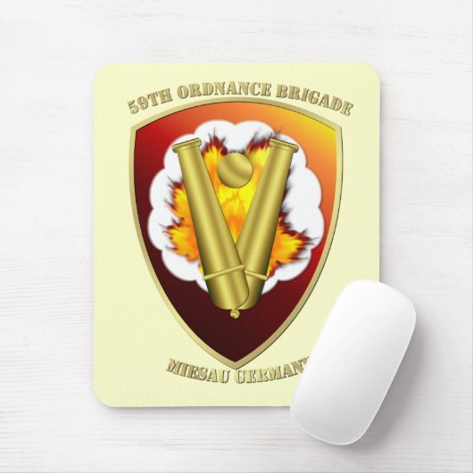 59. Ordnance Brigade Patch Mousepad (Mit Mouse)