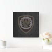 59. Ordnance-Brigade-Patch Quadratische Wanduhr (Zuhause)