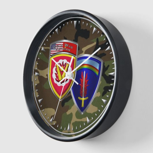 59. Ordnance Brigade Wall Clock Uhr (Winkel)
