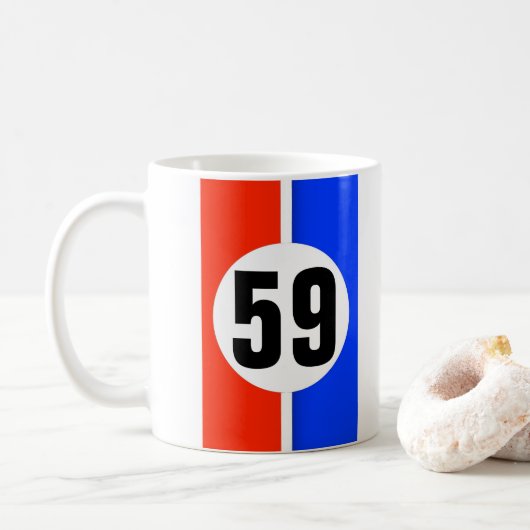 59 RACING KAFFEETASSE (Mit Donut)