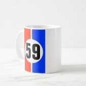 59 RACING KAFFEETASSE (Vorderseite Links)