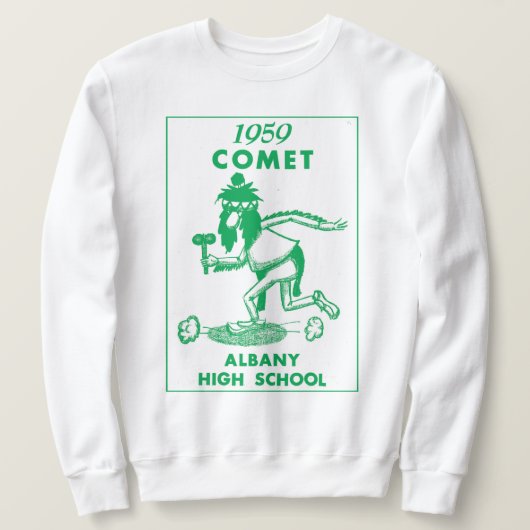 59er Comet Albany High School Hvywt Sweatshirt (Design vorne)