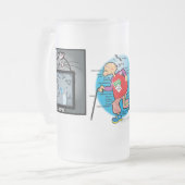 ' 59er zurückgezogen? Nicht ich Mattglas Bierglas (Vorderseite Links)