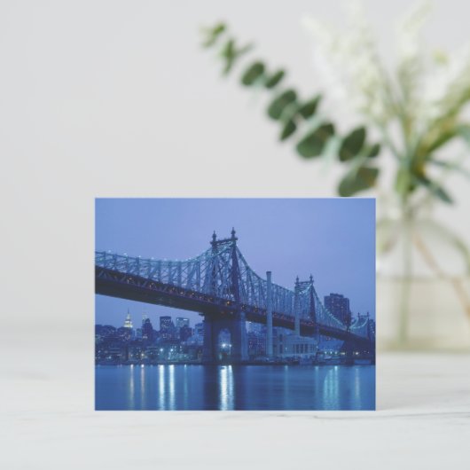 59th Street Bridge, New York, USA Postkarte (Stehend Vorderseite)