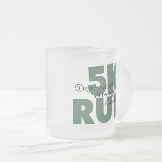 5.000 Lauf des grünen Sports Mattglastasse (VorderseiteRechts)