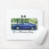 5,0 Mustang Mousepad (Mit Mouse)