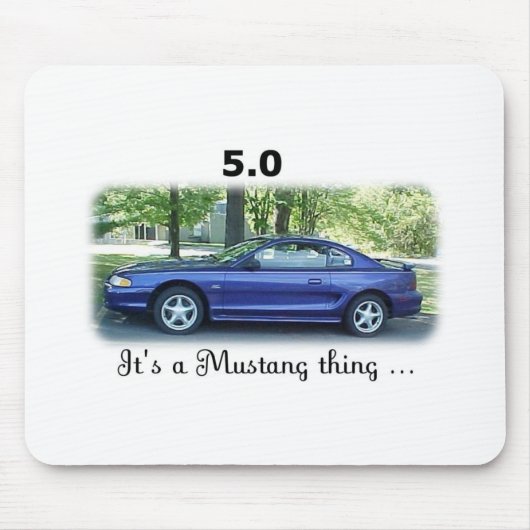5,0 Mustang Mousepad (Vorne)