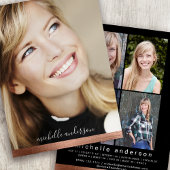 5.12x18.5" Modern 5-Foto-Modell-Comp-Karte Ankündigung