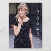 5.12x18.5" Modern 5-Foto-Modell-Comp-Karte Ankündigung (Vorderseite)