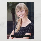 5.12x18.5" Modern 6-Foto-Actor-Modell Comp-Karte Ankündigung (Vorderseite)