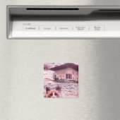 5,1 cm Square Magnet Cat (In Situ (Geschirrspüler))