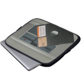 5.25 Disketten- und Retro-Computer Laptopschutzhülle (Vorne Knopf)